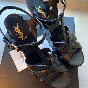 NIB YSL tribute sandal, sz 40